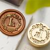 Capital A Sealing Wax Stamp Letter Series Wax Seal Stamp for Cards Scrapbooking Wedding Invitations Metal Seal Stamp