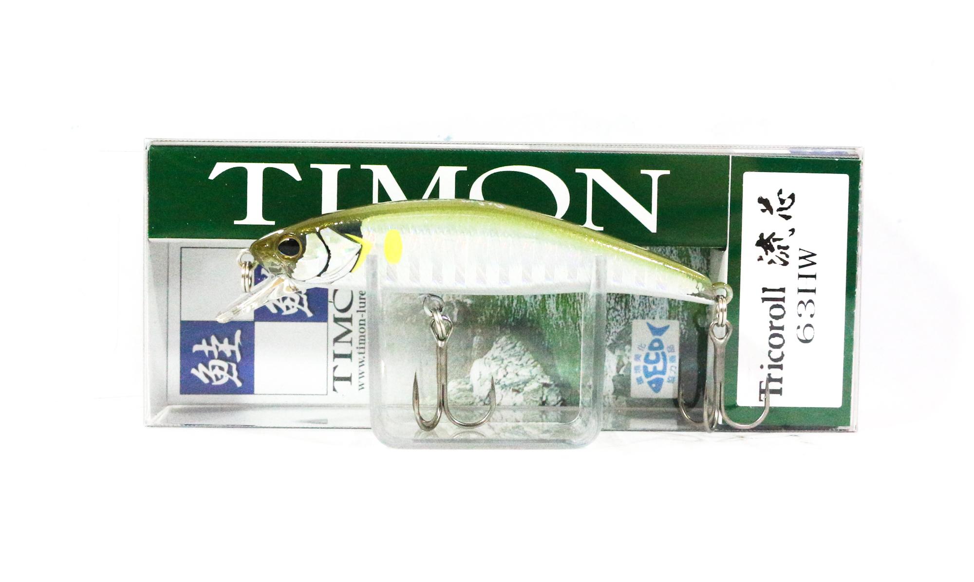 

Jackall Timon Tricoroll Ryushin 63 HW Тонущая приманка Stripe Waka Ayu (1280)