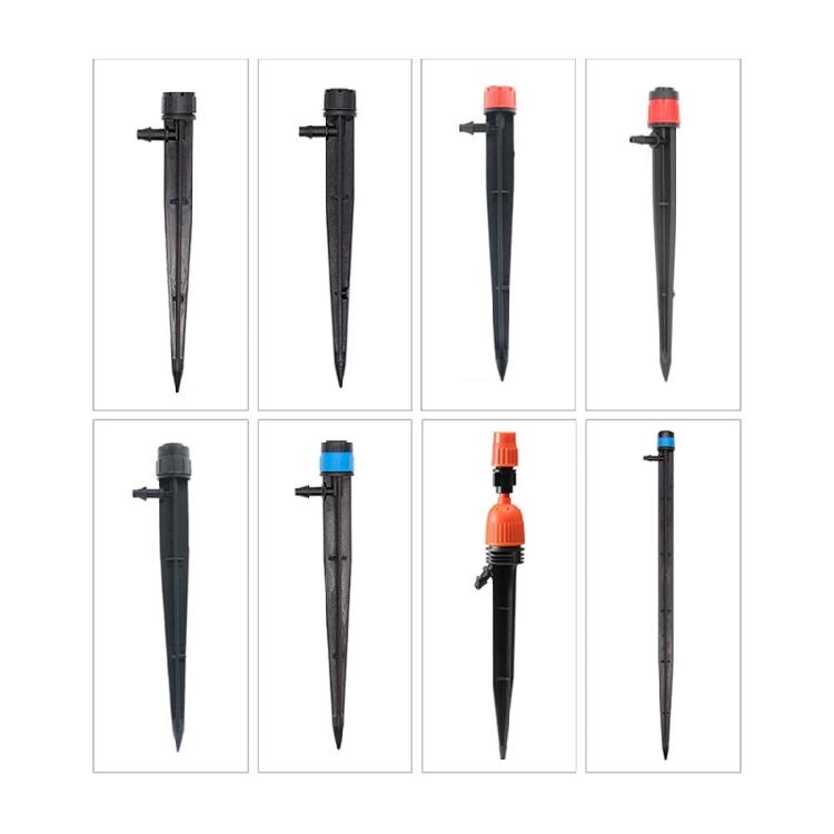 100Pieces Drip Emitters for Drip Irrigation Tubing Adjustable 360 Degree Dripper