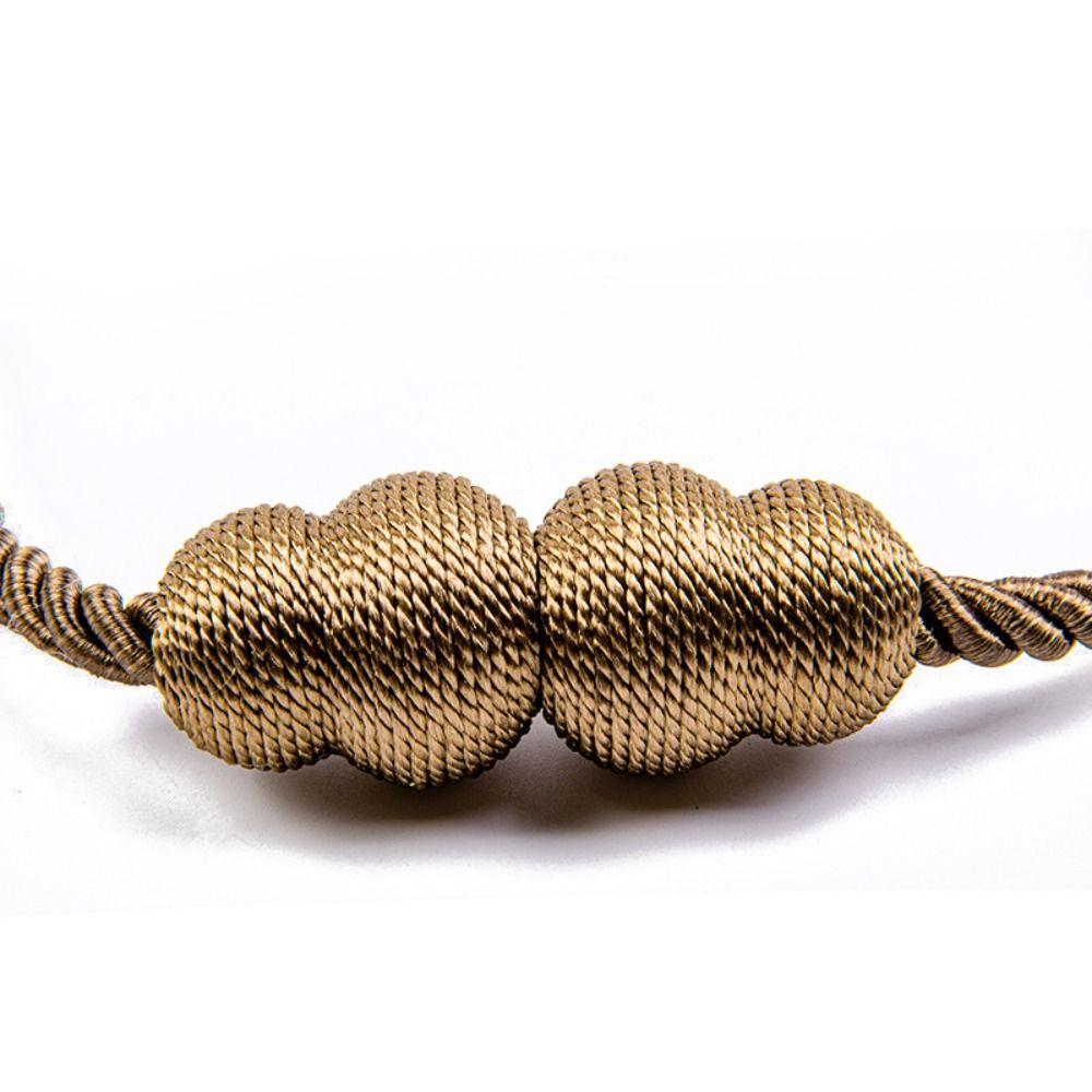 2PCS Gourd Shaped Magnetic Curtain Tieback Curtain Holder Curtain Clip Curtain Buckle  Home Decor