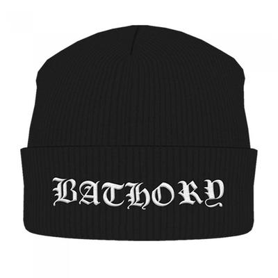 Berretto Ricamato con Logo Bathory