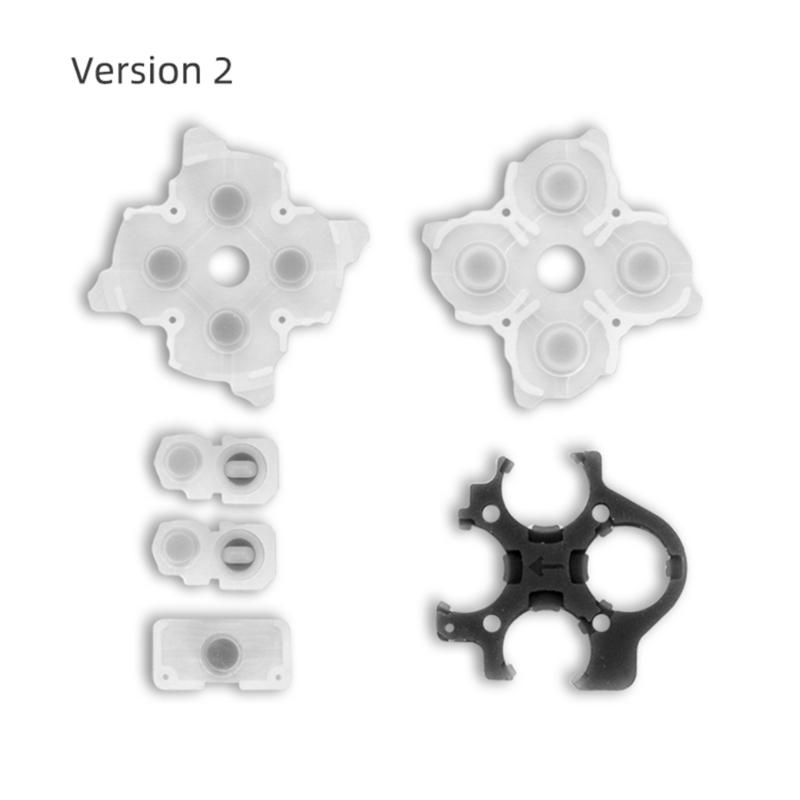 Weiches Gummi Silikon Leitfähiges Klebendes Knopfpolster Tastaturen Kompatibel für Game Controller Reparatur Ersatzteile