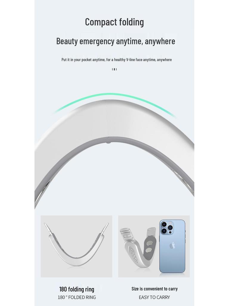 V-Shaped EMS Face Slimming and Shaping Massager