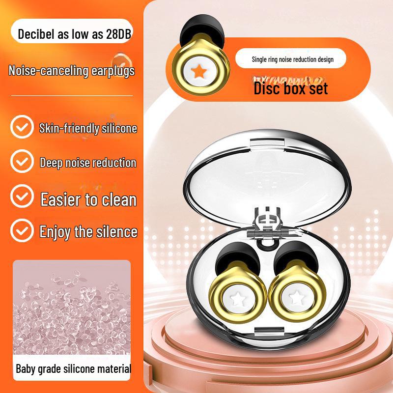 Bouchons d'oreille en silicone anti-bruit: Étanche, Insonorisé, Idéal pour les dortoirs, le travail, les ateliers et le ronflement