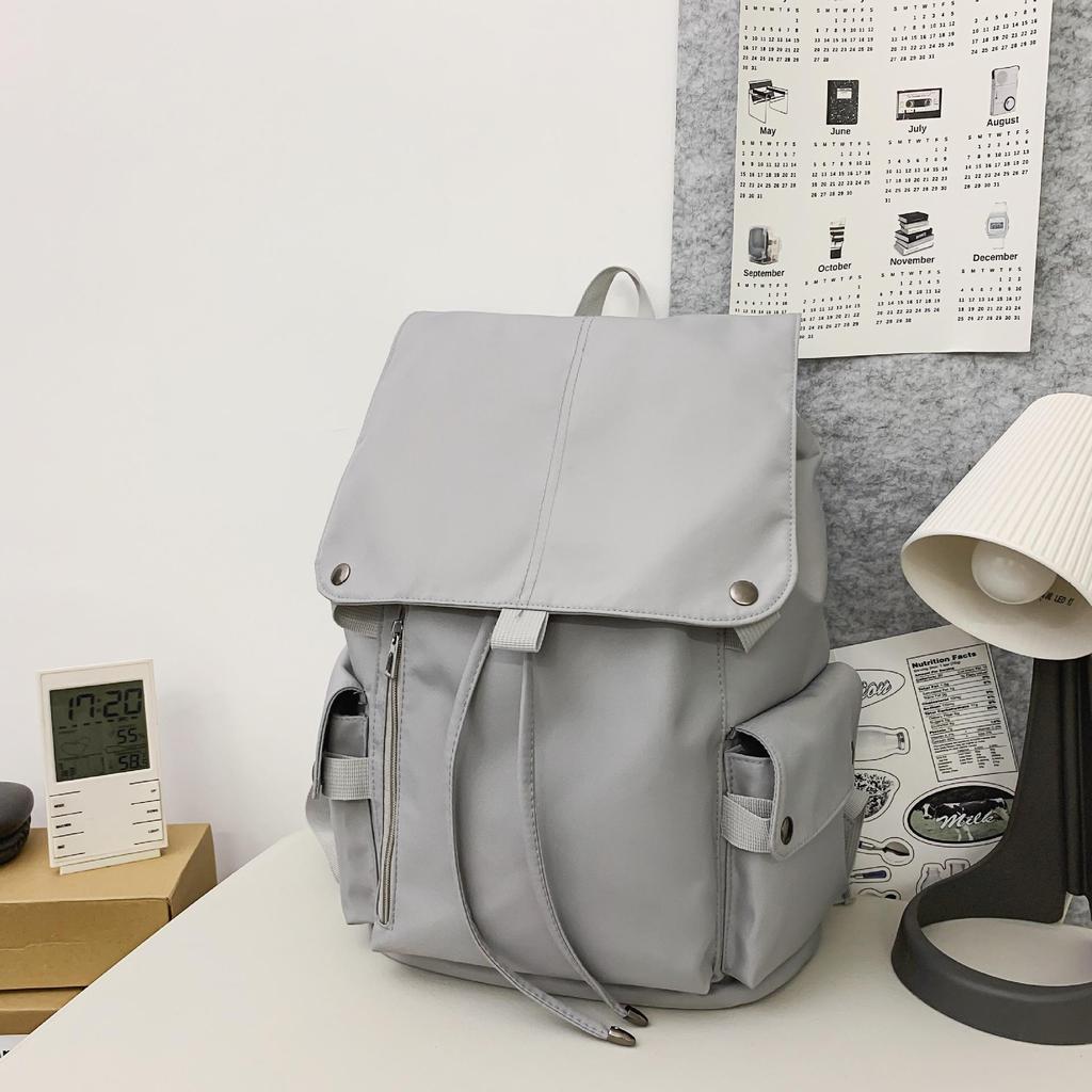 Japanese Style Lightweight Backpack: Trendy, Versatile, Large Capacity for College Students and Commuters