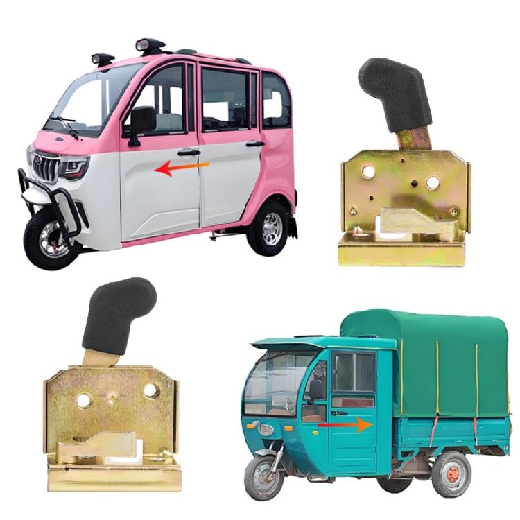 Reliable Forklift & Tractors Door Lock Handle Set Corrosion Resistant Locking Door Handle for Enhances Vehicle Security