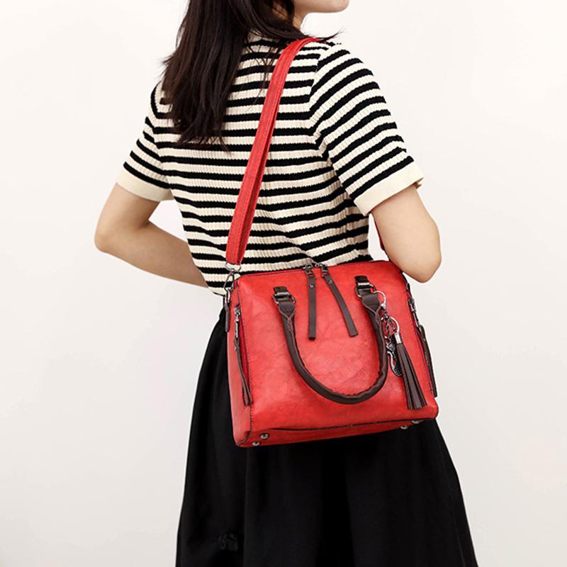 Yogodlns Luxury Brand 4 Psc/set Women's Handbags Large Capacity Crossbody Bag Ladies PU Leather Tote Fashion Shoulder Bags