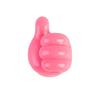 10pcs Silicone Thumb Wall Hook Multi-function Self-Adhesive Cable Clips Cable Organizer Clips Key Hanger Creative In Office Home