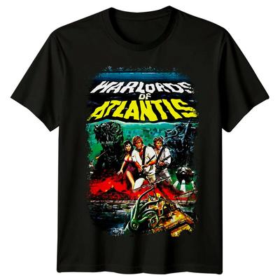 Warlords of Atlantis (1978) Movie Poster Inspired T-Shirt Retro 80s Tee