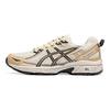 Asics נעלי ריצה קז'ואל לנשים ג'ל-ונטור 6 נושמות אחיזה עמידות גפה נמוכה סניקרס לבן בז' 1012B359-105