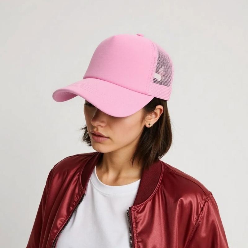 Truckers Hat Baseball Caps Adjustable Strap Lightweight Polyester Outdoor Sun Hat For Men Women