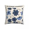 Abstract Flower Market Vintage Art Pillowcase Polyester Cushion Cover Nordic Living Decor Throw Pillow Case Bed Square