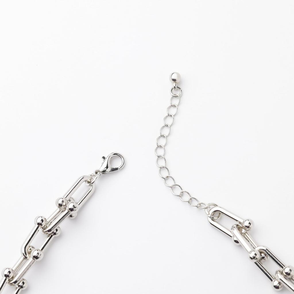 [Matthewmark][Link Chain Necklace (Gold Color)] Women's Necklace, Affordable, Birthday Present, Gift, Popular littlechain04G