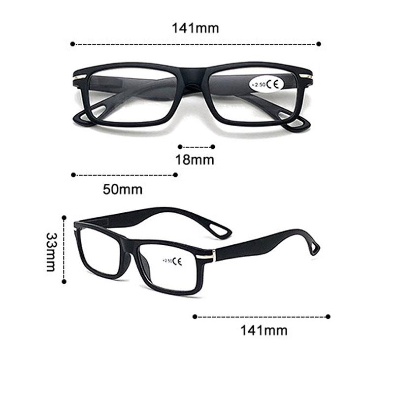 Reading Glasses For Men And Women High Definition Fashion Square Simple New Reading Glasses TY616