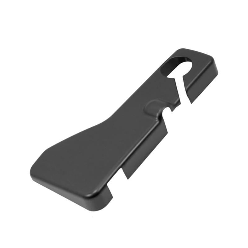New Black Engine Coolant Tank Cover Trim Sticker For Dodge Challenger Charger Chrysler 300c 2011- Car Accessories