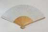 Folding Owl Design for Good Fortune and Made by Kyoto Comes with Fan Case and Paper Box [Hasegawa] Men's Fan, Wealth, Craftsmen,
