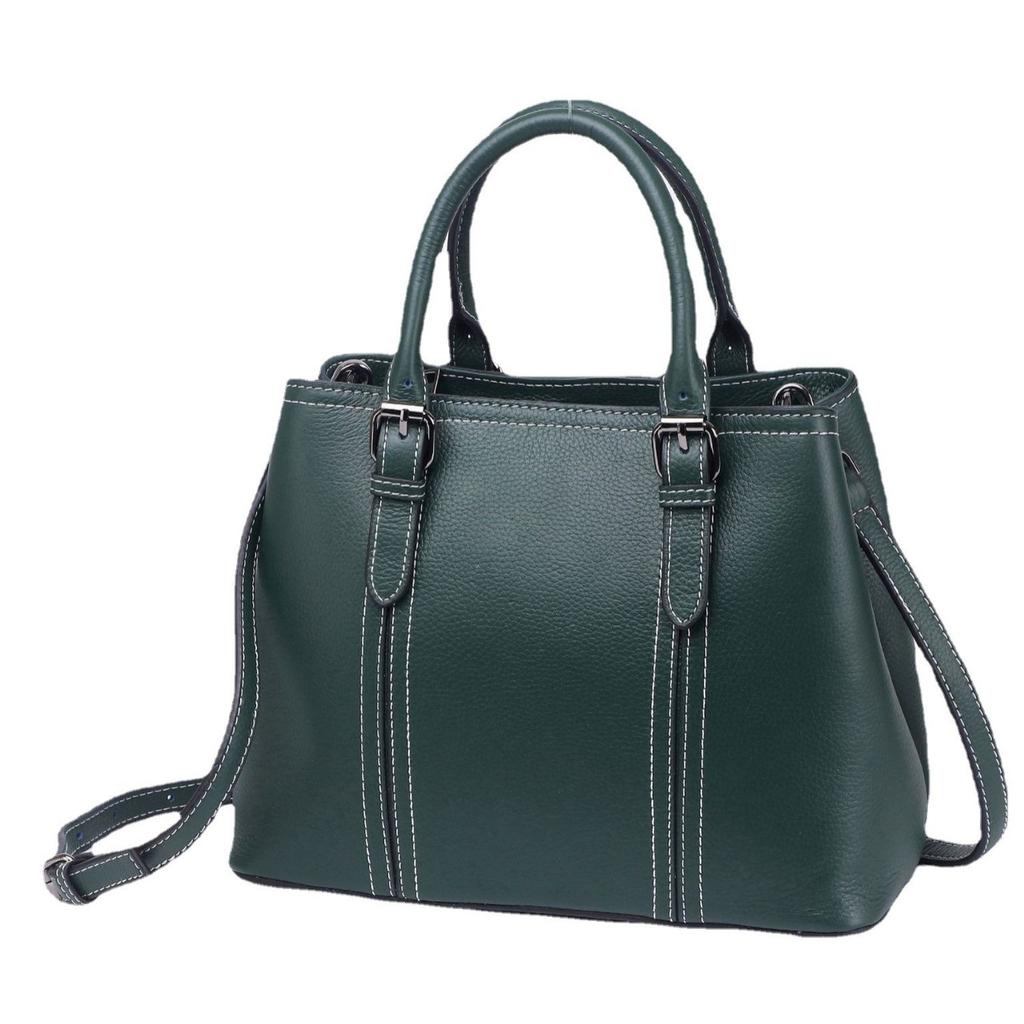 Cowhide Women's Bags, Handbags, One-shoulder Crossbody Women's Large Handbags, Large-capacity Multi-functional Commuter Shopping Bags