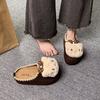 Summer three-dimensional versatile bag head cat cute cartoon casual slippers women's wind wear casual bag head drag