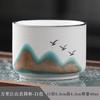 Hand-painted Wanli Jiangshan tea tasting cup ceramic teacup tea set Japanese dragon egg cup kung fu single cup master cup drinking tea bowl