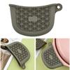 Thickened Silicone Pan Handle Cover Heat Insulation Pot Ear Clip Steamer Casserole Pan Handle Holder Non-slip Kitchen Gadgets