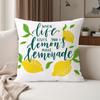 Art When Life Gives You A Lemon Pillow Case Suitable For Bedrooms Living Rooms Cars Home Decoration