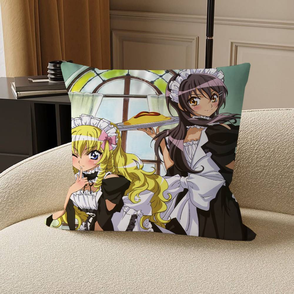 Anime M-Maid Sama Pillow Cushion Cover Pillowcase Living Room Sofa Home Decor Customized