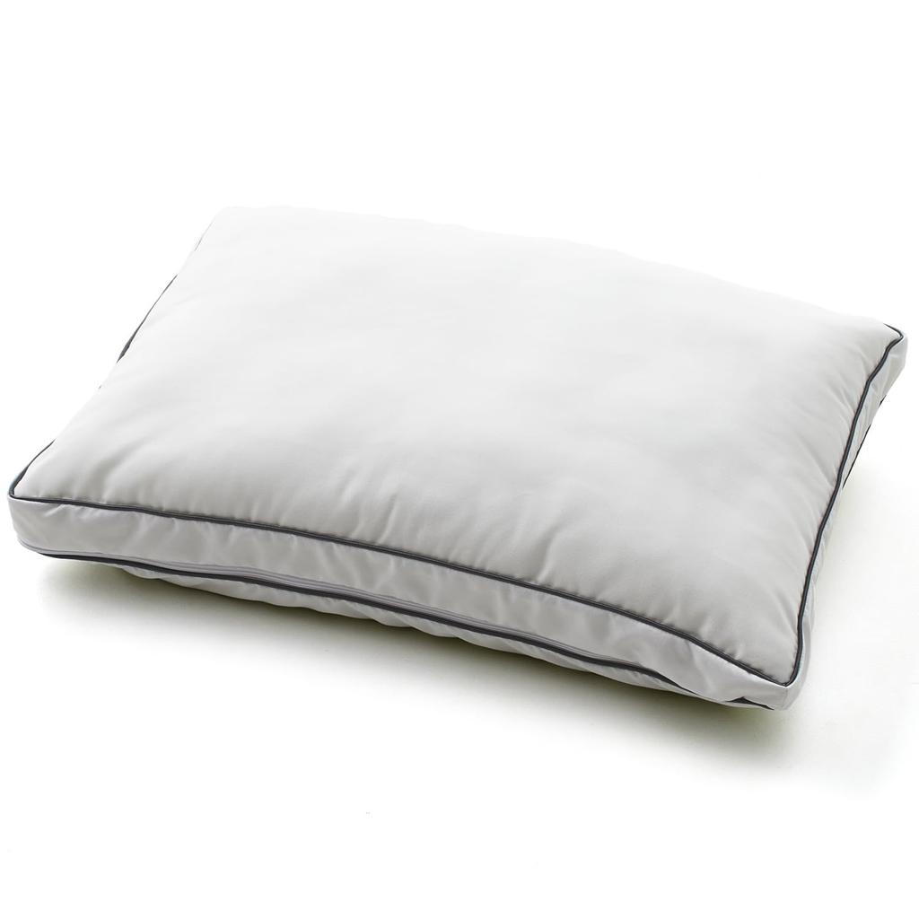 Showa Nishikawa Hotel Mode Pillow, Odor-Resistant, Washable, Adjustable Height, Microwaving, Piped, Fluffy, White, Product Number: 2211012100994
