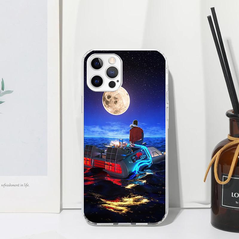 Back To The Future TV Phone Case For Iphone 17 Air 16 15 Plus 16E 14 Pro Max 13 Mini 12 11 7 8 SE Fundas Soft Back Cover 17 Air