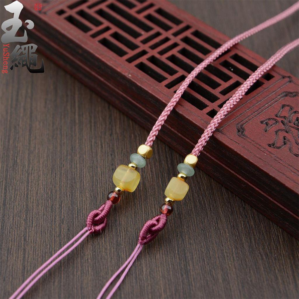 Adjustable Necklace Cord for Tianzhu Beeswax Pendant and Good Luck Bead