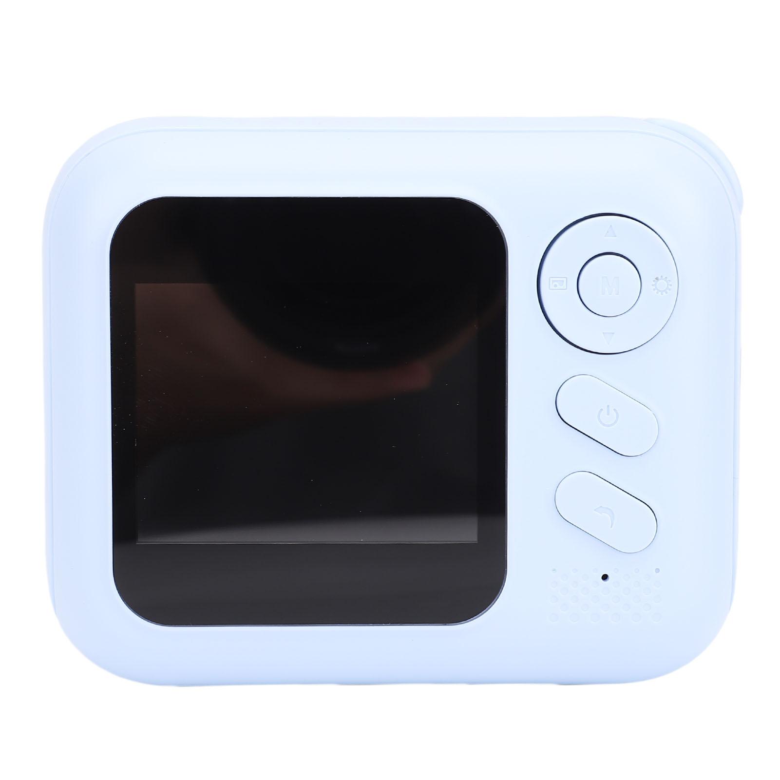 

Камера моментальной печати 48 МП пикселей 2-дюймовый HD-экран Цифровой зум Портативная камера для термопечати синий