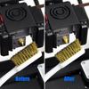 Copper Wire Brush Industrial Light Scrubbing Plastic Handle Set