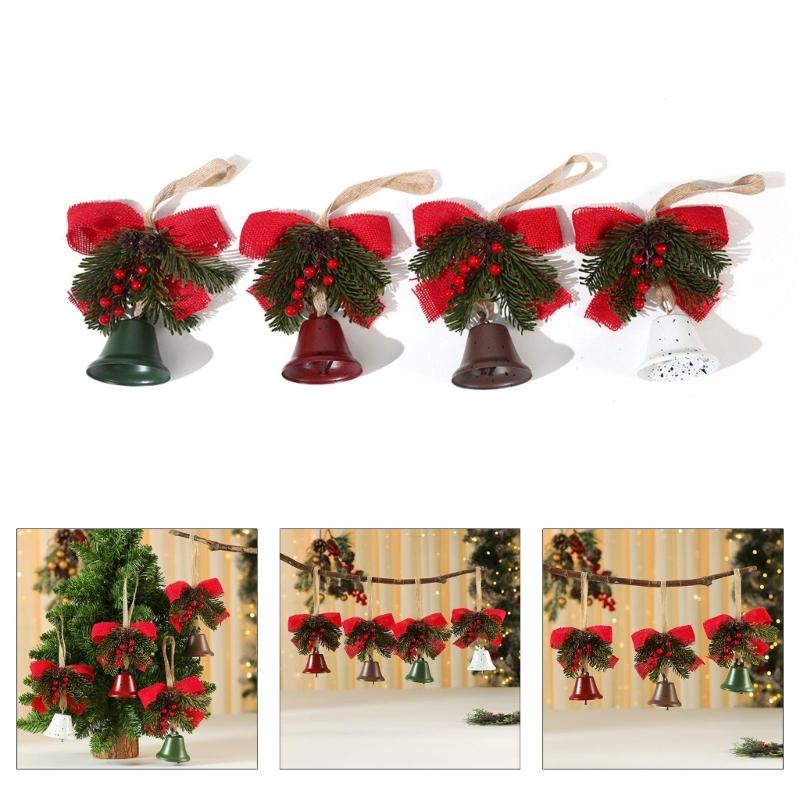 Metal Decorative Bells Christmas Bells Ornament for Christmas Tree Christmas Tree Decorations Hanging Bell