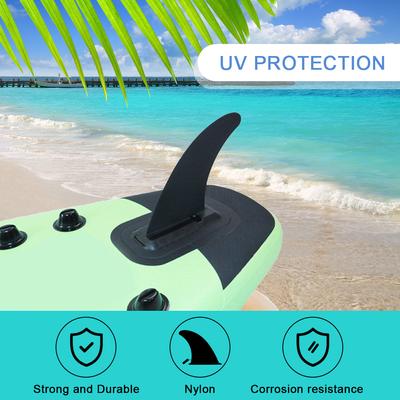 9 hüvelykes kajak nyomkövető uszony, levehető középen elcsúsztatható szörfdeszka uszony kajak-kenu hajóhoz