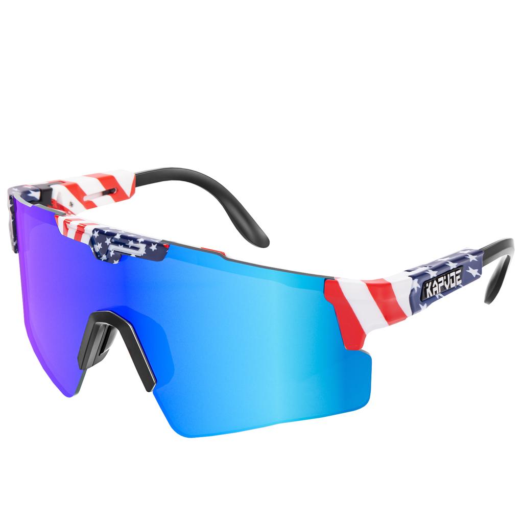 KAPVOE Polarized Cycling Sunglasses Men MBT Cycling Glasses UV400 Outdoor Sports Bicycle Glasses Women Road Bike Glasses