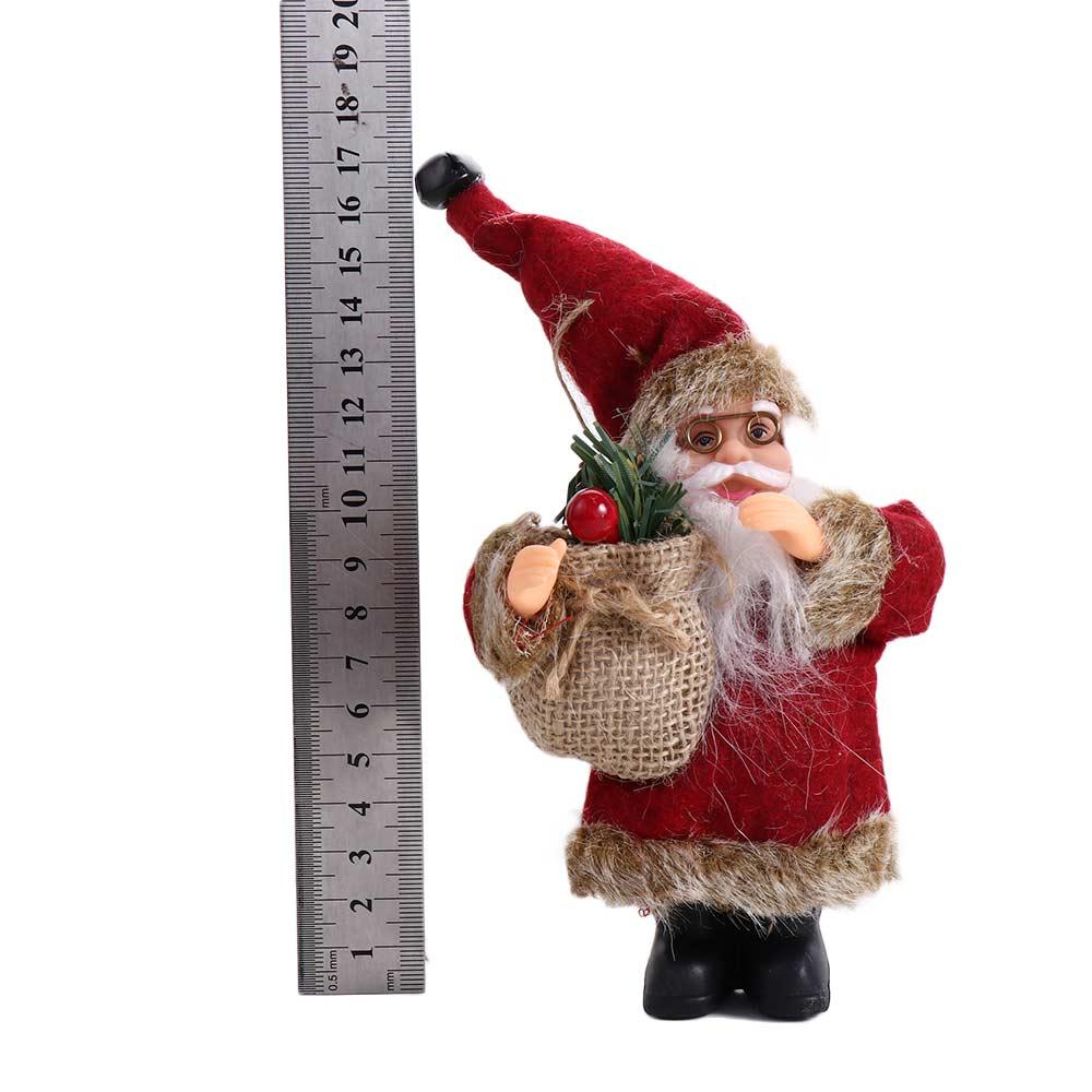 Tischdeko Kindergeschenk Figur Weihnachtsmann Puppe Weihnachtsdekorationen Hängeanhänger Weihnachtsmann Figur