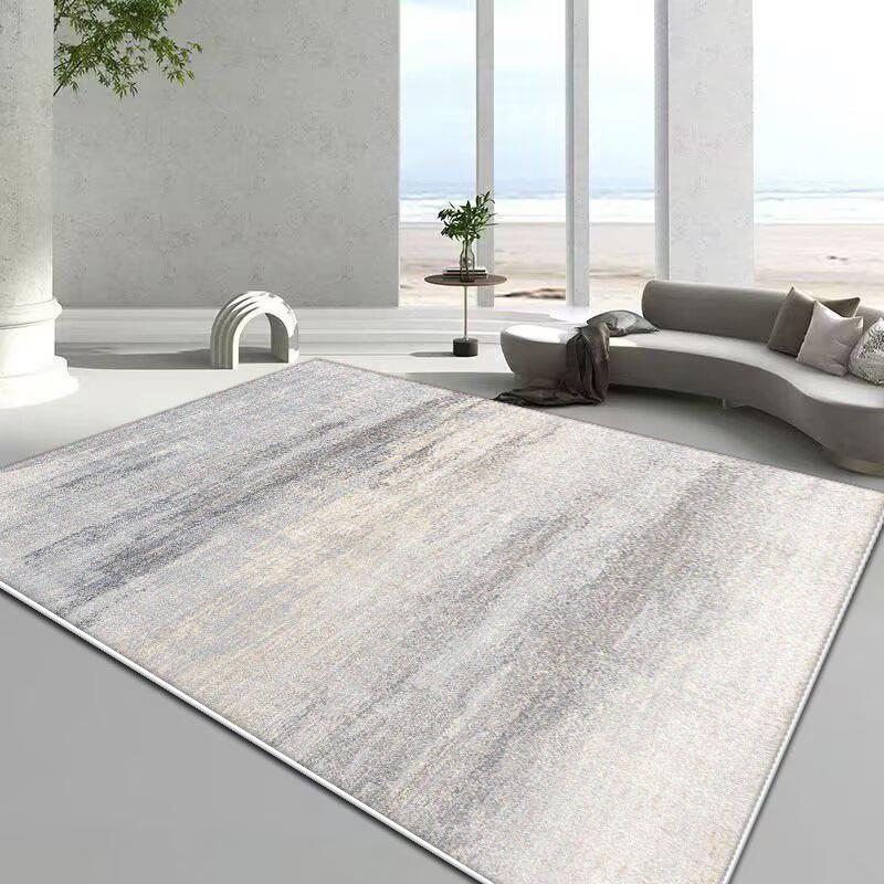 Moderner abstrakter Teppich für Wohnzimmer Minimalismus Dekoration Sofa Große Fläche Teppiche Fusselfrei Schlafzimmer Bettseite Rutschfeste Matte Boden