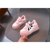 Baby Panda Cartoon Board Shoes LED Light-Up Casual Sneakers for Toddlers & Children Casual Cool Kids Shoes Everyday Sneakers