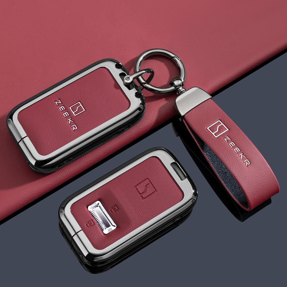 Étui Porte-Clés de Voiture Pour Zeekr 9X Ultra Max Porte-Clés Housse de Protection Télécommande Sac Coque Support Accessoires Fob
