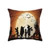 Halloween Horror Pumpkin Print Pattern Cushion Cover Home Living Room Sofa Decoration Square Pillow