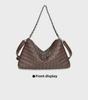 2024 Autumn/Winter Diamond-Patterned Leather Handbag - Trendy Cowhide Shoulder & Messenger Bag for Women