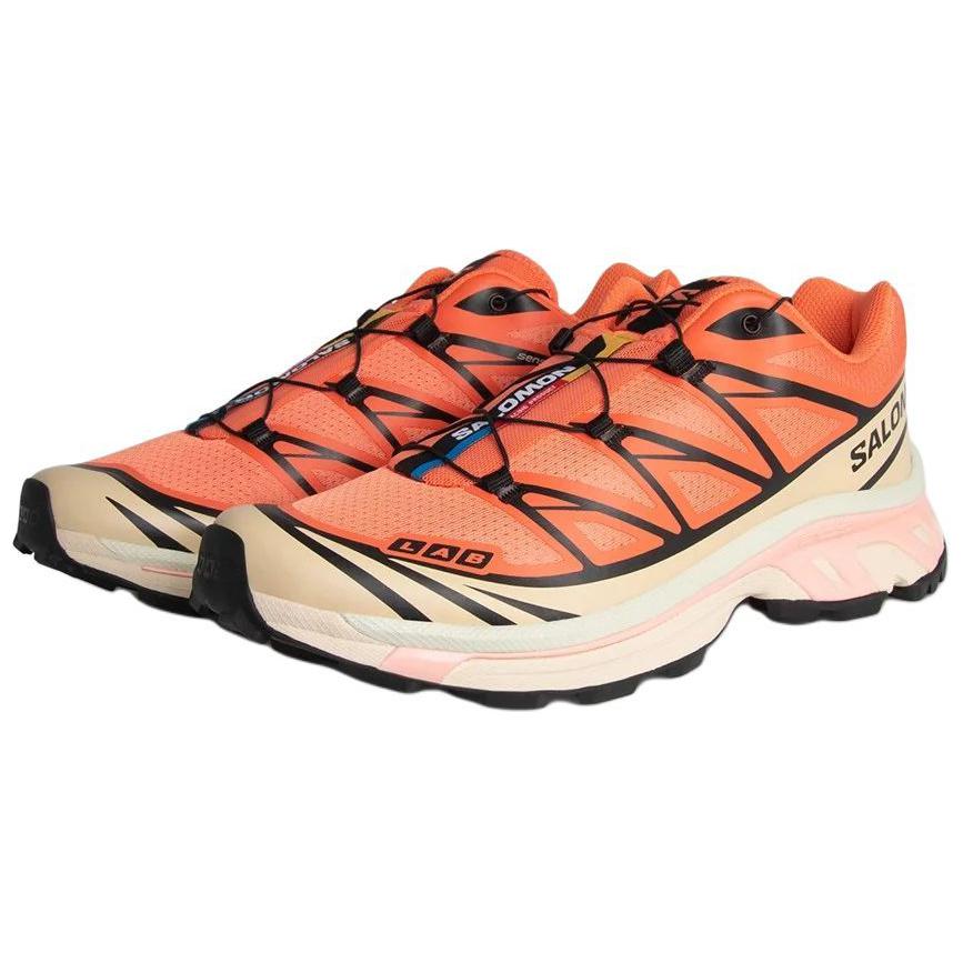 SALOMON XT-6 Living Coral Unisex Tenisky Oranžová Čierna Cementová L47445000