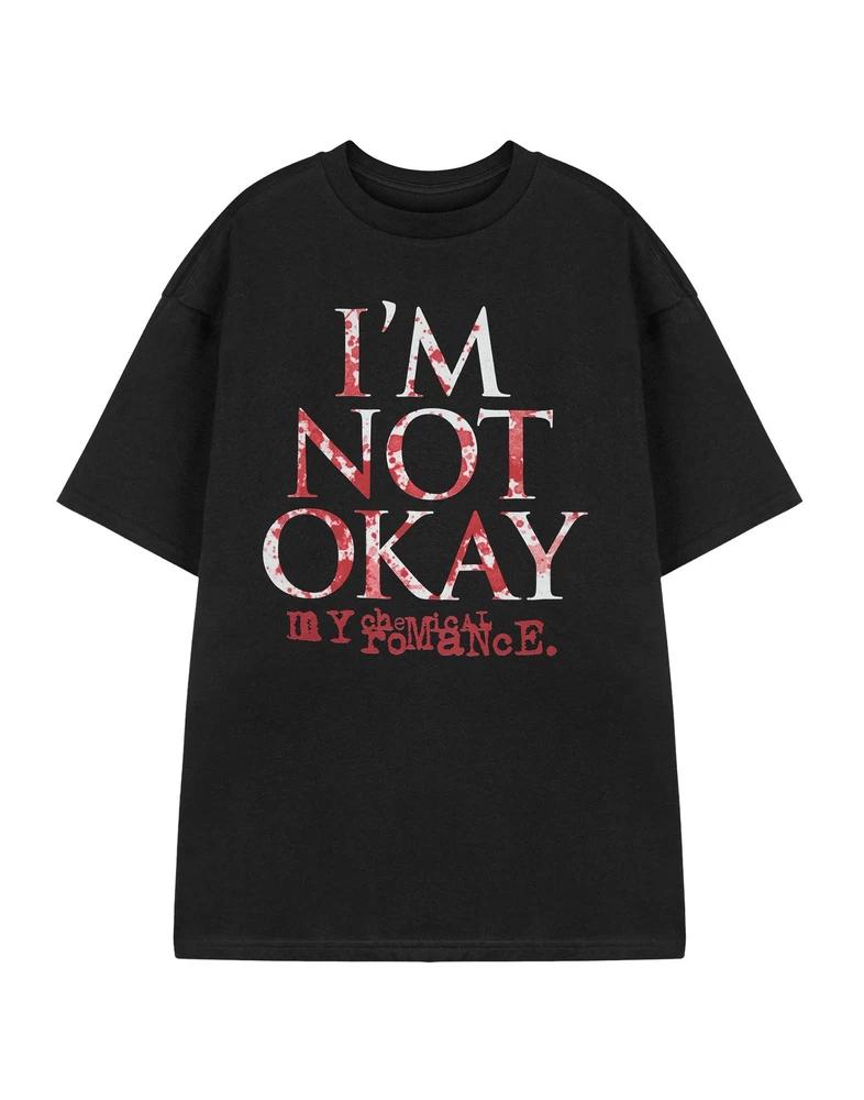 My chemical rounisexce short sleeved tshirt unisex black official merch M