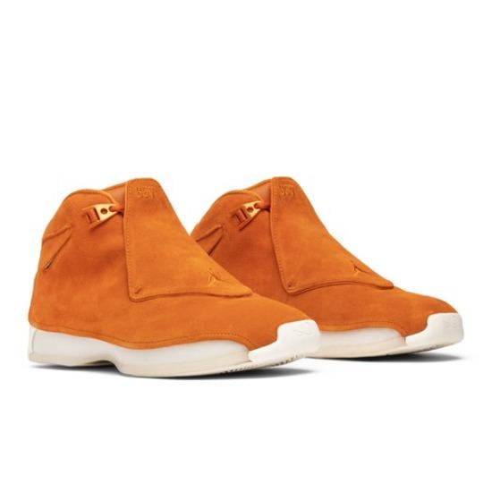 

Air Jordan 18 Retro Оранжевая замша AA2494-801 EU 44 оранжевый