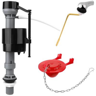 Universal Toilet Tank Replacement Kit Toilet Flush Flapper Repair Kit Include Toilet Fill Valve 2 Inch Low Flow Toilet Rubber Fl