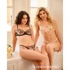 New Arrival Women’s Summer French Lace Lingerie Set: Sexy, Full-Bust, Minimising, Pushing-Up Bra Set
