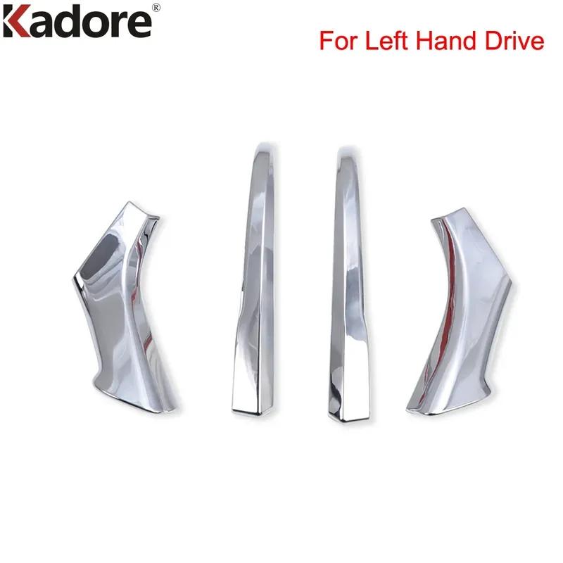 Car Accessories For Toyota Highlander Hybrid    2024 Chrome Side Door Rearview Mirror Cover Trims Molding Strips