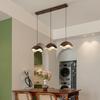 Dream Bubble Retro Walnut Pendant Lamp