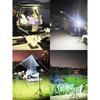 66000000LM Outdoor Solar Lamp Super Bright LED Solar Light External Solarlight Solar Hanging Lantern 20000mAh Rechargeable Light
