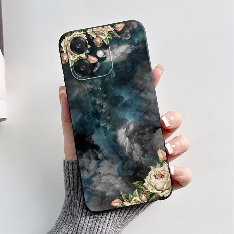 For Oppo A40 Case CPH2669 Cute Cartoon Cat Fox Painted Cover Soft Silicone Phone Case For Oppo A40M A 40 OppoA40 Fundas Bumper