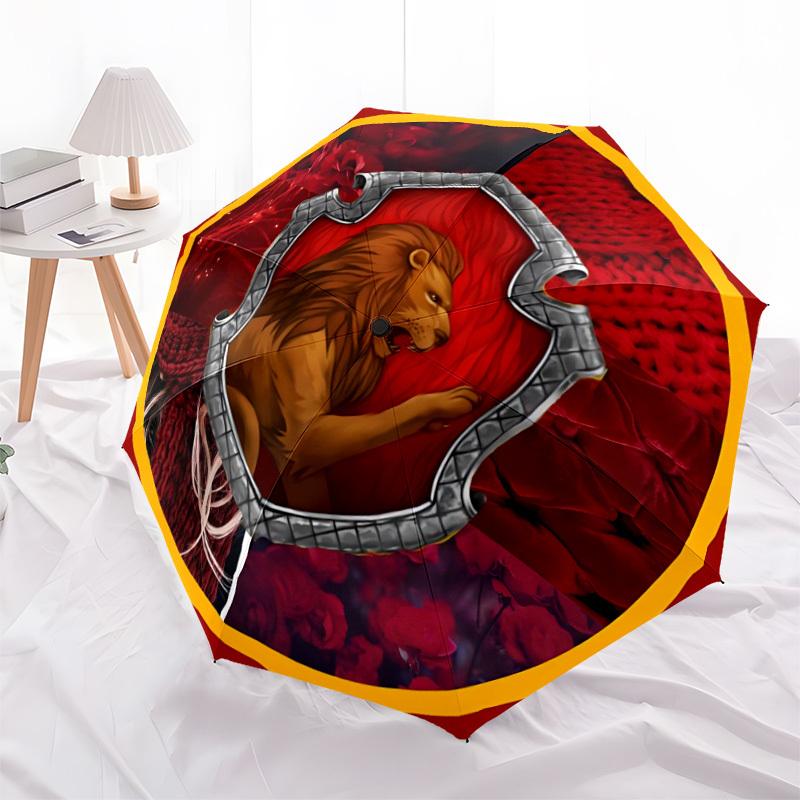1pc Harry Potter Automatic Open/Close Umbrella, Christmas Gift for Men Women, Daily Travel Outdoor Use Yy251101164
